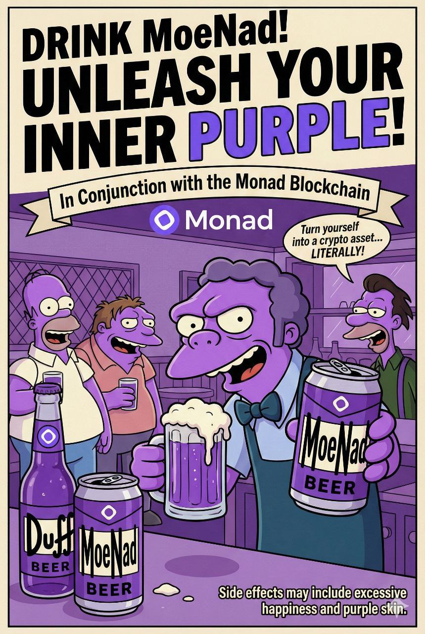 MOENAD Hero - Drink MoeNad, Unleash Your Inner Purple